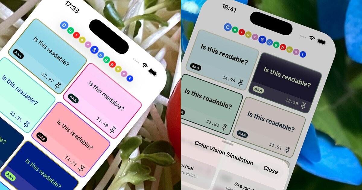 Color Picker, Swatches and WCAG Contrast - Color Suggest